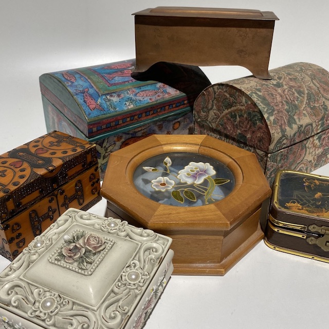 Boxes Trinket Music Jewellery